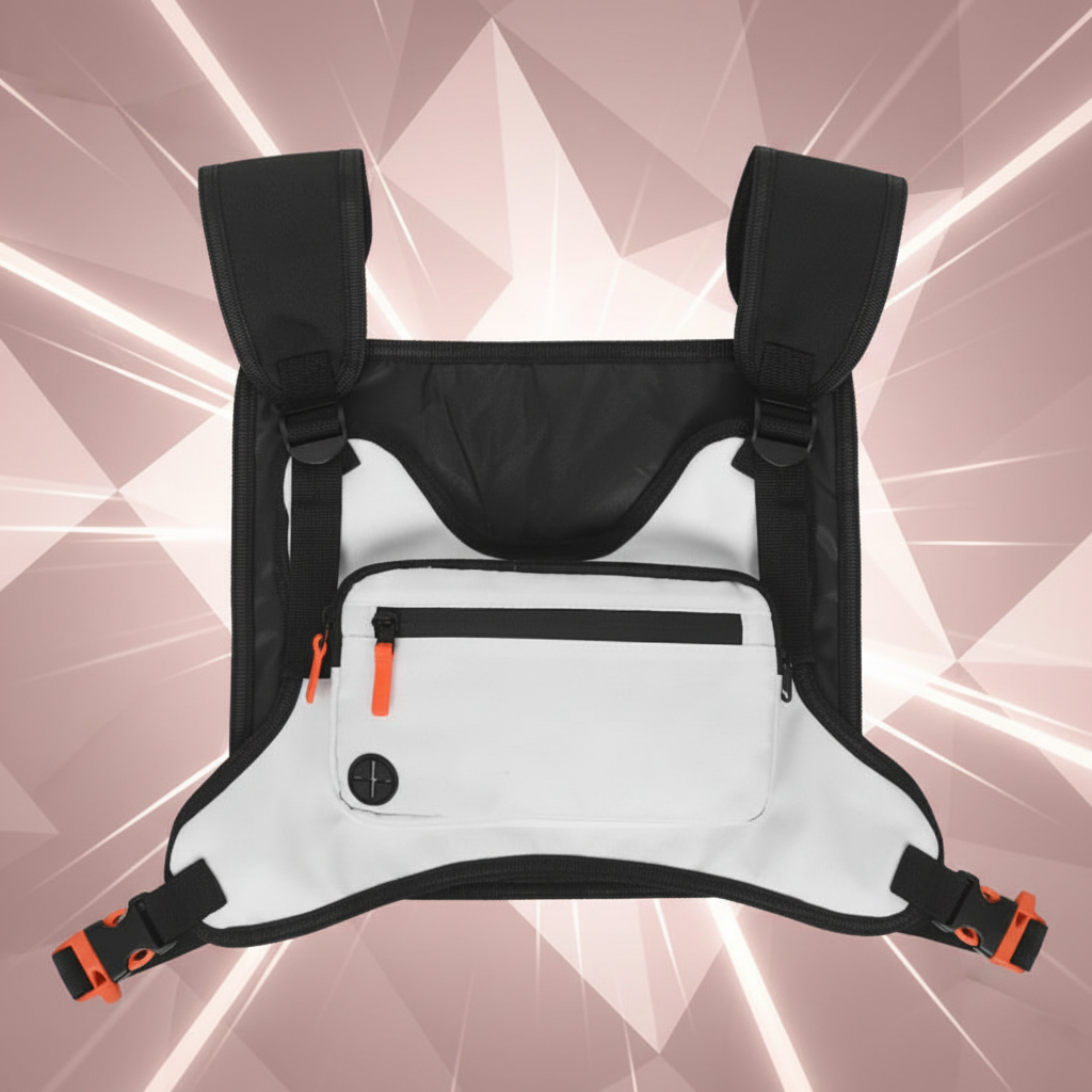 Fitness Vest Bag with Pink Gradient