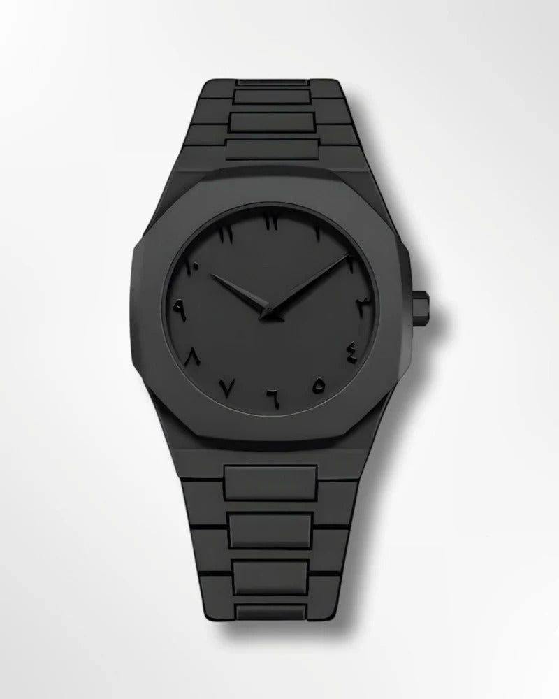 Arabic Stainless Steel Watch | ساعة عربية من الستانلس ستيل